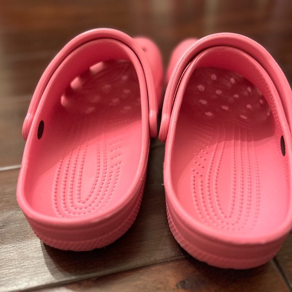 New Womens Bubblegum Pink Crocs Classic Clog Size 10 - Picture 4 of 4